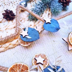 Türkranz aus Trockenblumen | Fensterdeko Winter | Weihnachtsdeko 2024 | Türkranz Advent | Adventszeit