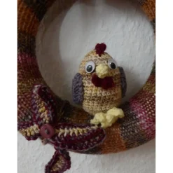 Türkranz mit Huhn - Brauntöne