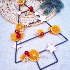 Türkränze für Weihnachten | weihnachtliche Dekoration | Deko Advent | Trockenblumenkranz Weihnachten