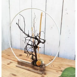 Trockenblumen Loop für den Tisch