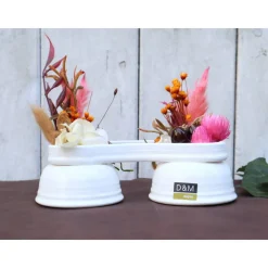 Trockenblumendeko Tischdeko Trockenblumengesteck Wohndeko