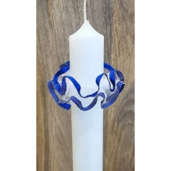 ​Tropfenfänger für Kerzen mit 4cm Durchschnitt. Kommunionkerzen, Taufkerzen oder Hochzeitskerzen