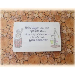 Türschild, Geschenkidee  für den Vater, Wanddeko, Geburtstagsgeschenk, Väter, Weihnachtsgeschenk