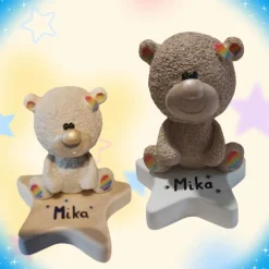 Tröstender Gedenkbär: Mit Liebe gestalteter Aufpasser, der Erinnerungen bewahrt.