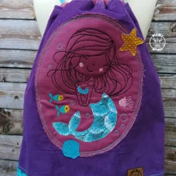 Turnbeutel Meerjungfrau Kinder Rucksack