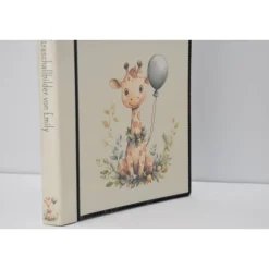 Ultraschallalbum personalisiert,  zur Aufbewahrung von Ultraschallfotos, Ultraschallbilder Mappe, Geschenk zur Geburt