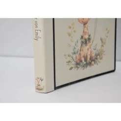 Ultraschallalbum personalisiert,  zur Aufbewahrung von Ultraschallfotos, Ultraschallbilder Mappe, Geschenk zur Geburt