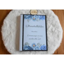 Ultraschallbilder aufbewahren Fotoalbum Mappe Album für Ultraschallbilder personalisierbar Einsteckalbum stabil