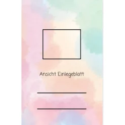 Ultraschallbilder Mappe Album für Ultraschallbilder personalisierbares Einsteckalbum stabiles Aufbewahrung