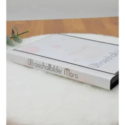Ultraschallbilder Mappe Muffin, Ultraschallalbum,Ultraschall Album, personalisierte Ultraschallbilder Aufbewahrung