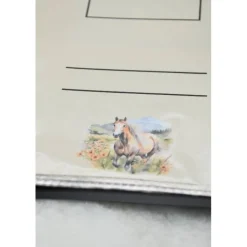 Ultraschallbilder Mappe Pferd – Personalisiertes Ultraschallalbum für Schwangerschaft & Baby-Erinnerungen