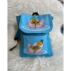 Unikat! Biene Maja Rucksack für Kinder // Einzelstück in blau mit dem Motiv von Biene Maja // handgemachter Rucksack