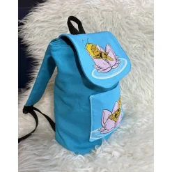 Unikat! Biene Maja Rucksack für Kinder // Einzelstück in blau mit dem Motiv von Biene Maja // handgemachter Rucksack