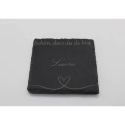 Untersetzer aus Schiefer