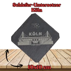 Untersetzer aus Schiefer QUER 