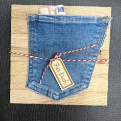 Upcycling - Tasche voller Geld - Gutschein - Geld verschenken