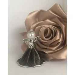 Upcycling Kapsel Engel mit Muster - Farbwahl - Weihnachten, Baumschmuck (1)