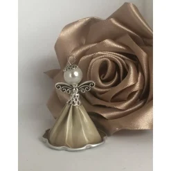 Upcycling Kapsel Engel mit Muster - Farbwahl - Weihnachten, Baumschmuck (1)