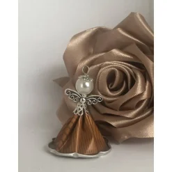 Upcycling Kapsel Engel mit Muster - Farbwahl - Weihnachten, Baumschmuck (1)