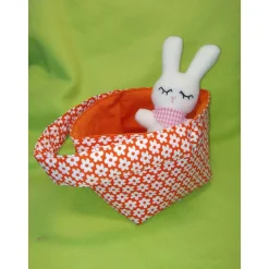 Utensilo, Körbchen, Osternest, mit Henkel, Aufbewahrung, Eier, Dekoration, Ostertisch