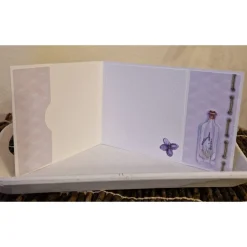 Valentinskarte / Romantische Grußkarten / Valentinstag Blumenkarte / Liebesgrüße mit floraler Note / Blumenstrauß