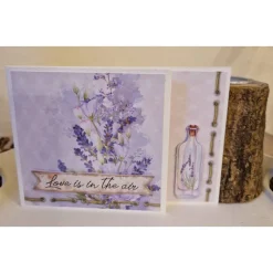 Valentinskarte / Romantische Grußkarten / Valentinstag Blumenkarte / Liebesgrüße mit floraler Note / Blumenstrauß