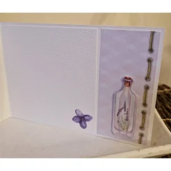 Valentinskarte / Romantische Grußkarten / Valentinstag Blumenkarte / Liebesgrüße mit floraler Note / Blumenstrauß