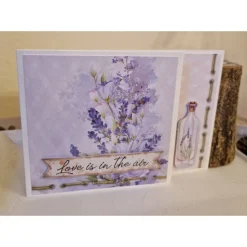 Valentinskarte / Romantische Grußkarten / Valentinstag Blumenkarte / Liebesgrüße mit floraler Note / Blumenstrauß