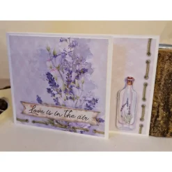 Valentinskarte / Romantische Grußkarten / Valentinstag Blumenkarte / Liebesgrüße mit floraler Note / Blumenstrauß