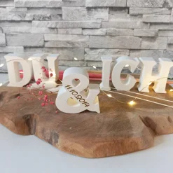 Valentinstag Geschenke Paare – Romantische Raysin Buchstaben als Geschenkidee