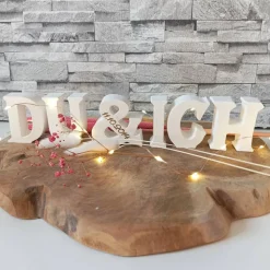 Valentinstag Geschenke Paare – Romantische Raysin Buchstaben als Geschenkidee