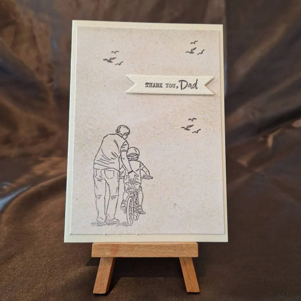 Vatertag - Thank you Dad  - Vater und Sohn