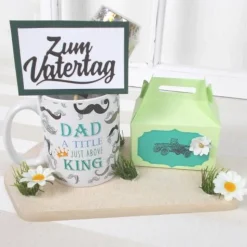 Vatertagsgeschenk, Geldgeschenk, Männergeschenk, Tasse,
