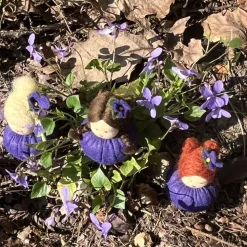 Veilchen Mini - Blumenkind - Jahreszeitentisch - Frühling