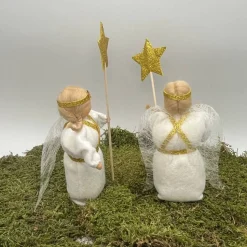 Verkündigungsengel - Jahreszeitentisch - Krippenfiguren  - Winter - Weihnachten