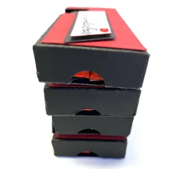 Verpackung für 2 Stück Schokoriegel, ein schönes Geschenk aus Papier, auch als Tischgoodie zu verwenden