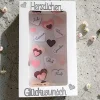 Verpackung für Geldgeschenk – Geschenkbox mit Herzen, Herzlichen Glückwunsch, Schiebedeckel, Unikat