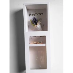 Verpackung für Geldgeschenk – Geschenkbox mit Lavendel, Herzlichen Glückwunsch, Handarbeit, Unikat