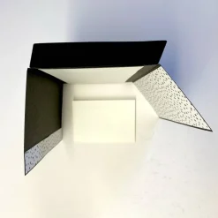 Verpackung für Haselnuss-Konfekt mit Karamell-Schokolade, mit Glückwunschkarte – Handgemachte Verpackung, 2 Stück Set