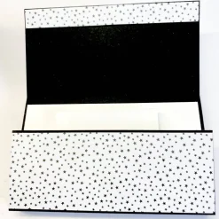 Verpackung für Haselnuss-Konfekt mit Karamell-Schokolade, mit Glückwunschkarte – Handgemachte Verpackung, 2 Stück Set