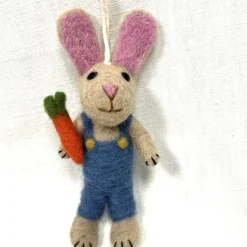 verschiedene, niedliche Hasen-Anhänger/ Dekoration, mit vielen kleinen Details aufwändig gearbeitet