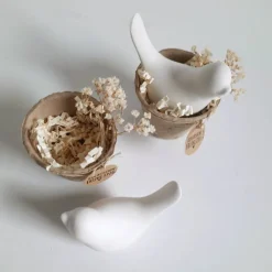 Vogel I Raysin I Deko I Frühling I Ostern I Hygge  I Skandi I weißes Gießpulver I Reliefgießpulver
