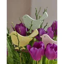 Vogel-Stecker aus Holz