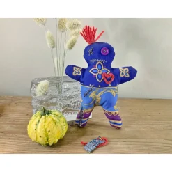 Voodoo Puppe 2 - ein tolles Upcycling Unikat für Halloween oder Gothik Fans