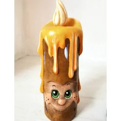 Waldschratkerze aus Keramik 5