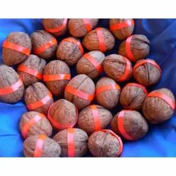 Walnüsse mit Segenswunsch für Taufe,  Kommunion und Konfirmation oder Hochzeit