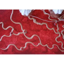 Wanddeko ENGELS-BÄUMCHEN künstlerischer, abstrakter Weihnachtsbaum auf einem Keilrahmen Künstlerbaum m. LED-Beleuchtung