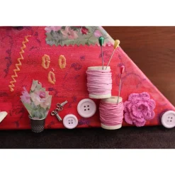 Wanddeko HANDARBEIT künstlerischer abstrakter Weihnachtsbaum auf einem Keilrahmen Künstlerbaum mit LED-Beleuchtung