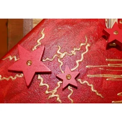 Wanddeko KLAMMERBÄUMCHEN künstlerischer abstrakter Weihnachtsbaum auf einem Keilrahmen Künstlerbaum mit LED-Beleuchtung