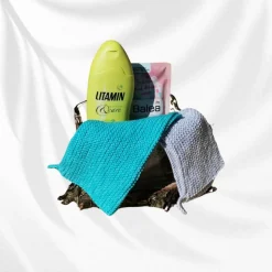 Waschlappen, Spültücher handgestrickt 100% Baumwolle